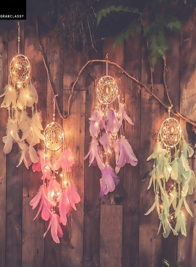 Grab Classy Cotton Dream Catcher (4.7 x 13.8 inch, Purple) - Image 5